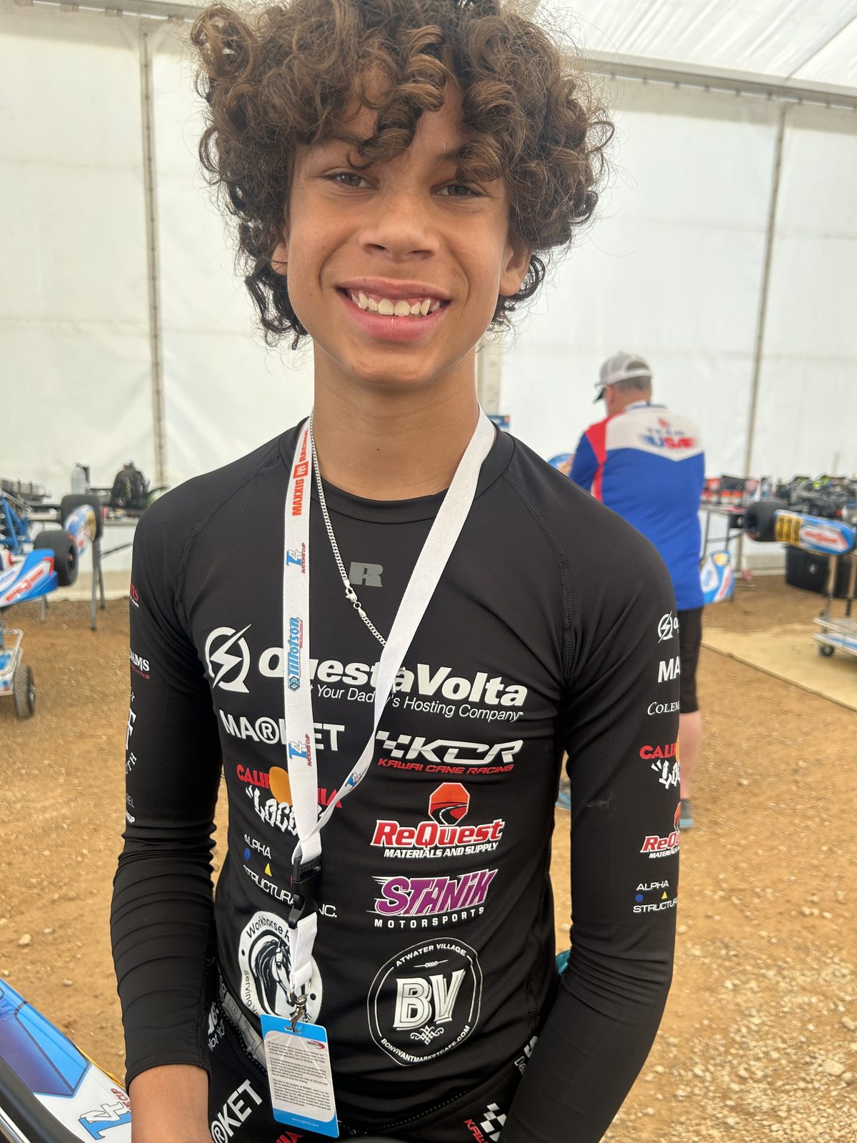 Cole Gaddis at the Tillotson T4 Nations Cup